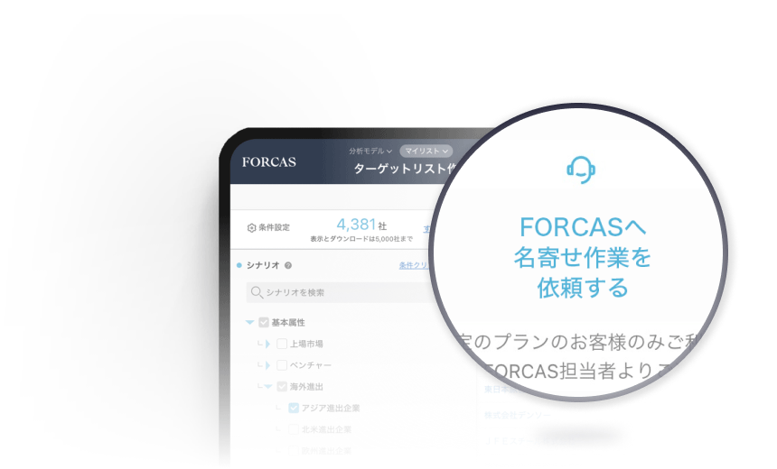 Point .03 名寄せ代行サービスもOK