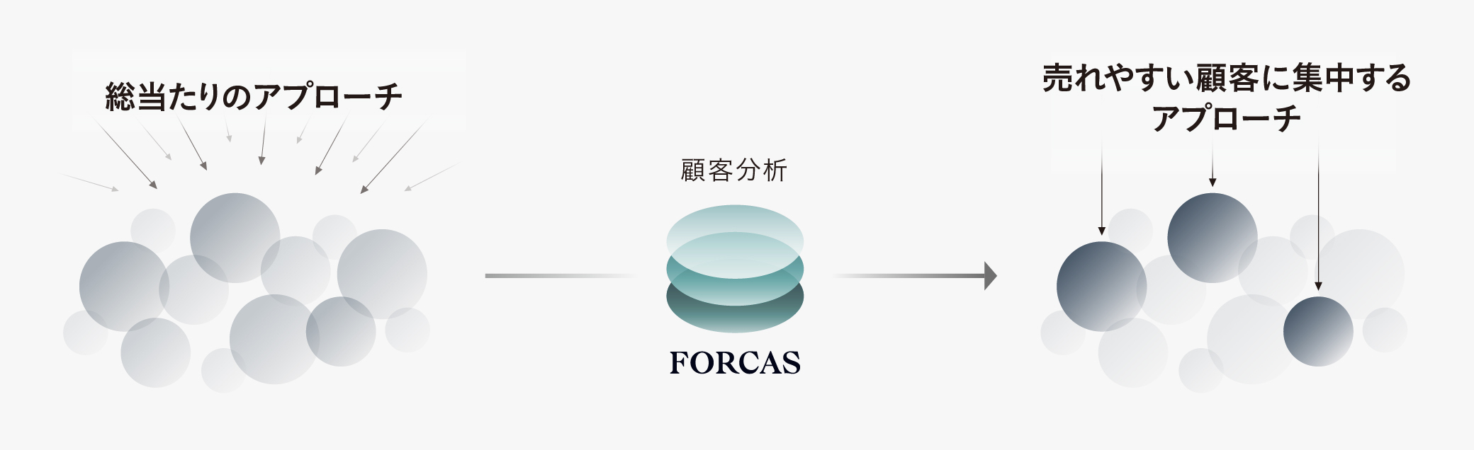 FORCAS導入後のアプローチの変化